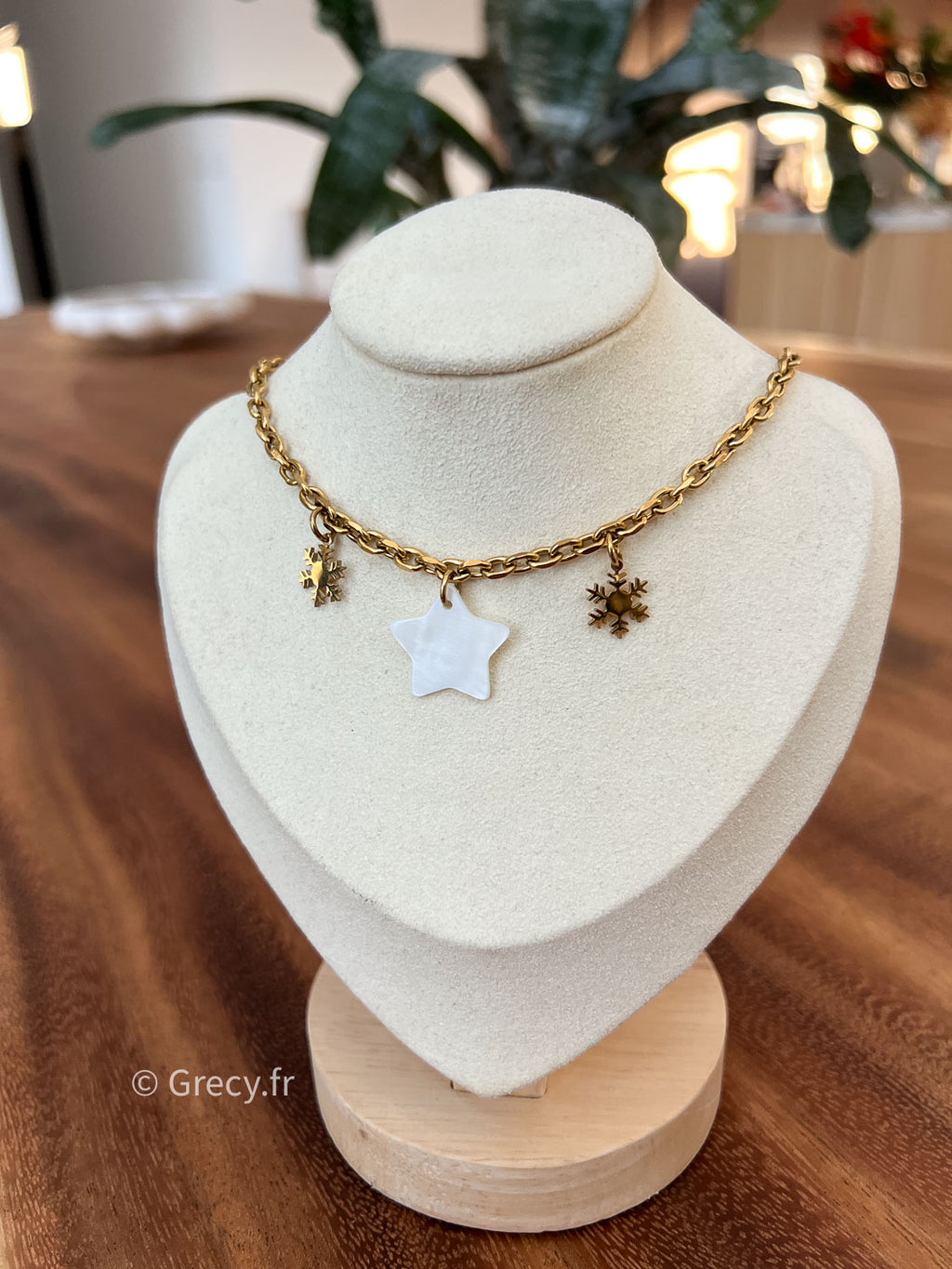 Collier Winter doré
