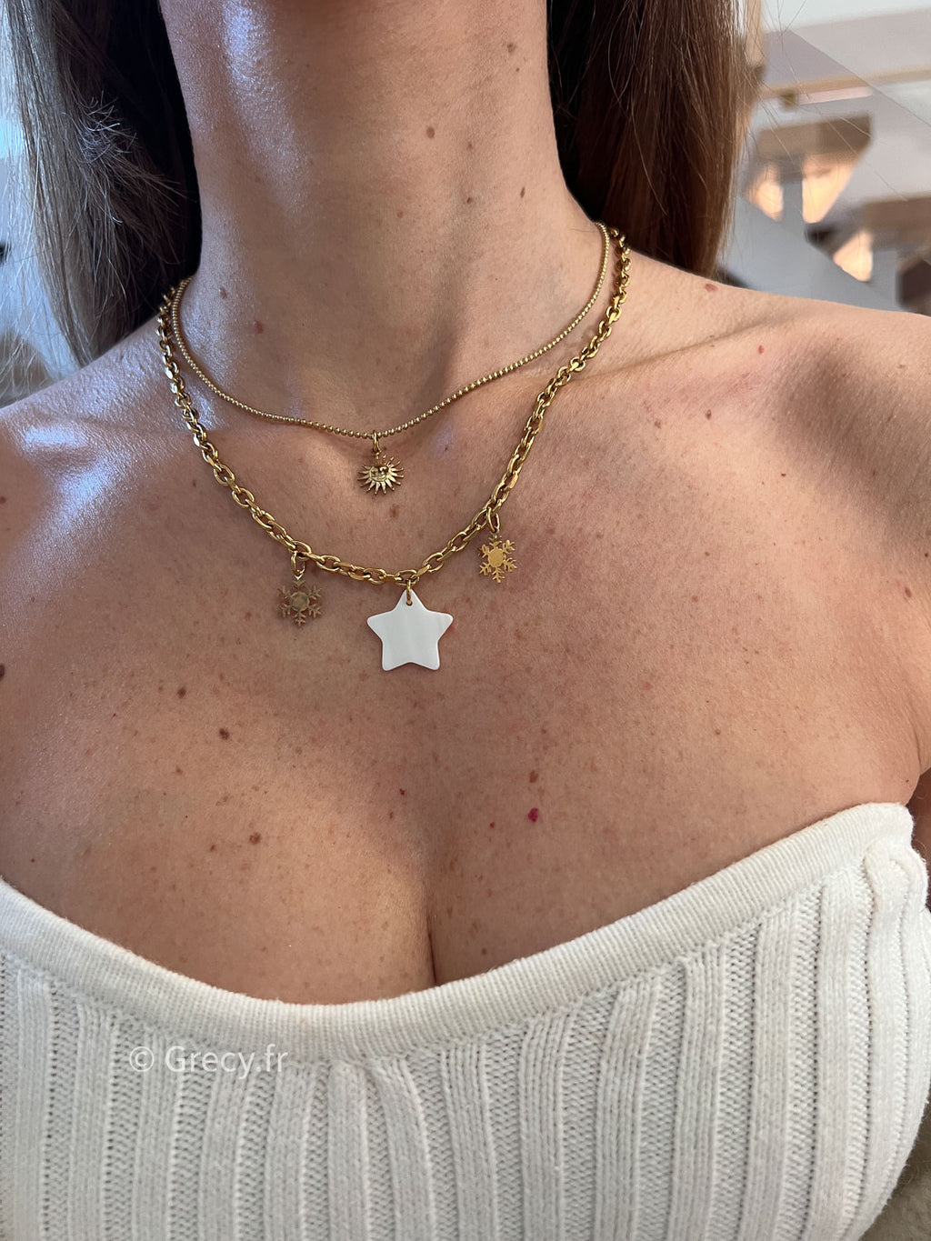 Collier Winter doré